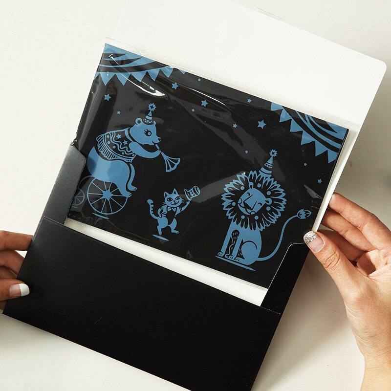 Dessin à gratter pour enfants